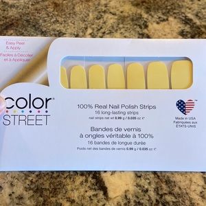 Brand New Color Street Belgian Buttercup